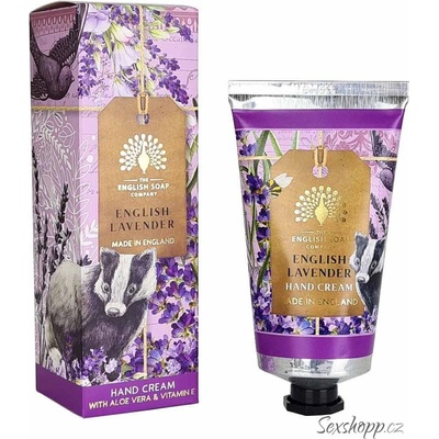 English Soap Company krém na ruce Levandule 75 ml