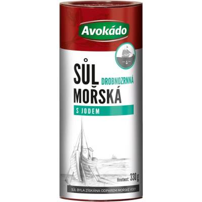 Avokádo mořská sůl s jodem 330 g