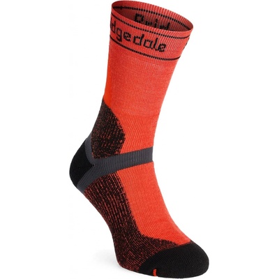 Bridgedale MTB Winter Weight T2 Merino Sport Boot pánské zimní cyklistické ponožky orange/black – Hledejceny.cz