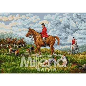 Milena Style На лов - гоблен със схема конци Ariadna 1: 4