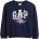 GAP V-frch oversized logo crew 2y