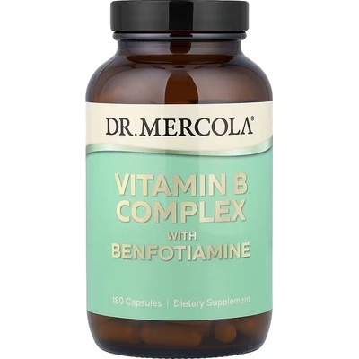Dr. Mercola Vitamín B Complex s Benfotiaminem 60 kapslí