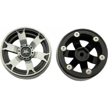 Modelcentrum Kovové Beadlock disky 1.9 CNC 48.2 mm 2 ks