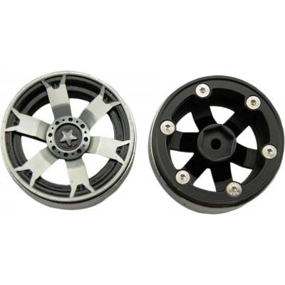 Modelcentrum Kovové Beadlock disky 1.9 CNC 48.2 mm 2 ks