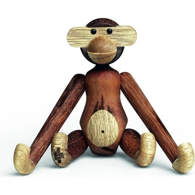 Kay Bojesen Denmark Статуетка от масивна дървесина Тик Monkey - Kay Bojesen Denmark (39249)