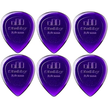 Image 1 of Dunlop 474R 3.00 Stubby Jazz 6 Перце за китара (474R300-6PACK-SET)