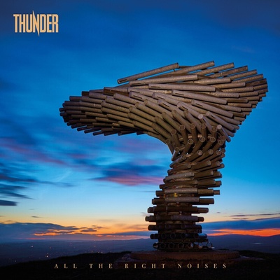 Thunder - All The Right Noises (Deluxe Edition) (Blue & Orange Galaxy Coloured) (2 LP) (4050538655087)