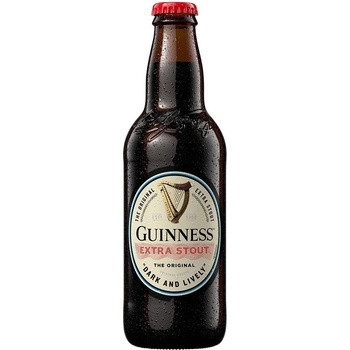 Guinness Extra Stout 4,2% 0,33 l (sklo)