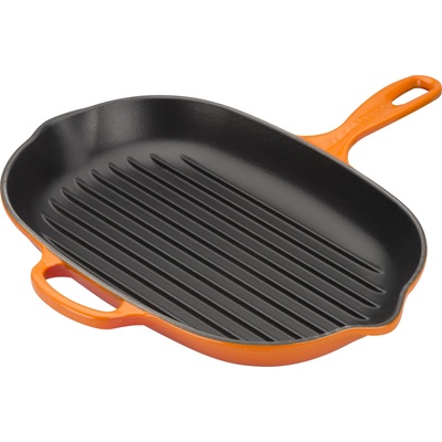 Le Creuset Грил тиган Signature овален 32 см огненооранжев (20194320900422)