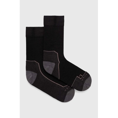 Icebreaker ponožky pánske Hike+ Lite Crew black/mink/monsoon