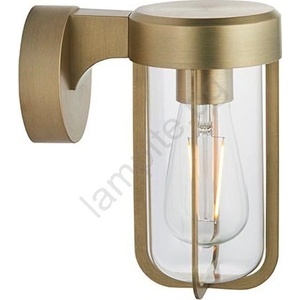 Endon Lighting 92855 - Настенно осветително тяло за баня 1xE27/6W/230V IP44, месинг (EN0528)