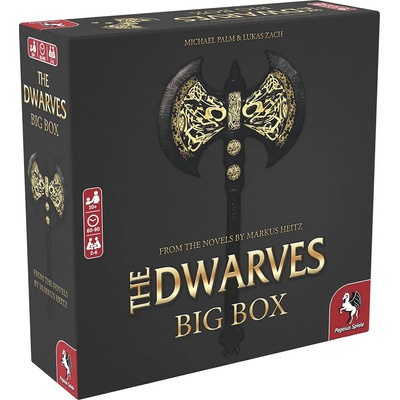 Pegasus Spiele Настолна игра The Dwarves (Big Box) - стратегическа (51933E)