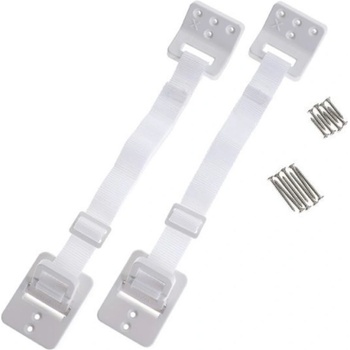 Image 1 of Dreambaby Комплект за закрепване на мебели Dreambaby - 2 броя, бял (G1428)