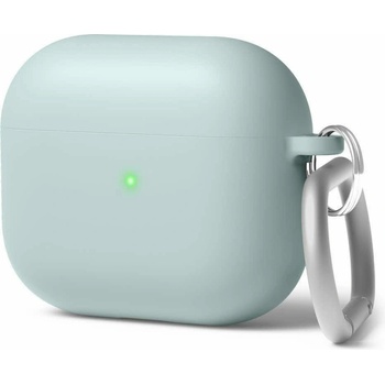 elago Защитен калъф Elago AirPods 3 Liquid Hybrid Hang Case, за Apple AirPods 3, твърд силиконов, с карабинер, зелен (EAP3RH-HANG-MT)