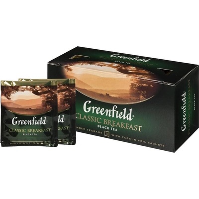 Greenfield GF Classic Black Classic Breakfast 25 x 2 g