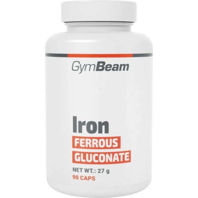 GymBeam Iron Ferrous Gluconate 14 mg [90 капсули]
