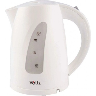 Voltz Електрическа кана Oliver Voltz OV51230B, 2200W, 1.7 л, Светлинен индикатор, Безжична, Бял (55551230BW)