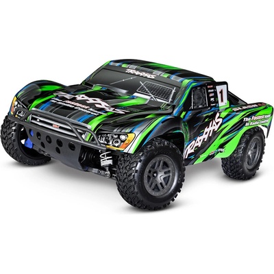 Traxxas Slash 2BL 4WD RTR zelený 1:10 – Zbozi.Blesk.cz