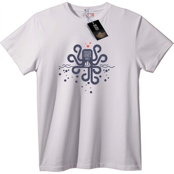 NOONEBRAND Тениска Кракен Обича Кораб - 2XL, Black