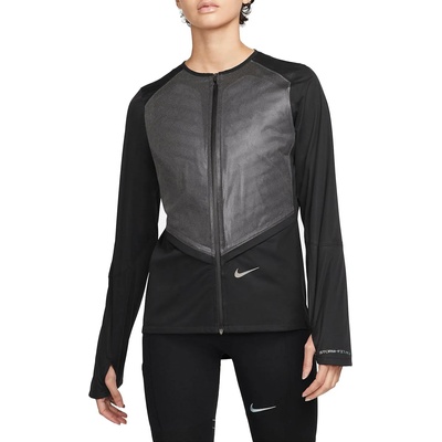 NIKE SWOOSH PADDED JACKET DX1797-010 Дамски Цвят черен ▷ Модни Зимни якета  ▷ Дрехи Nike в онлайн магазин  ▷▷