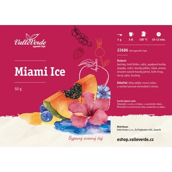 Valle Verde Miami Ice sypaný čaj 50 g