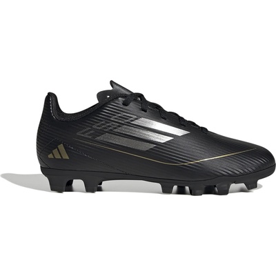 Adidas Детски футболни бутонки Adidas F50 Club Childrens Firm Ground Football Boots - Black/Silver