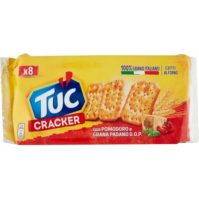 Tuc krekry paradajka a syr Grana Padano 8x31,25g