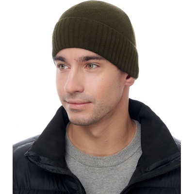 Marhatter pánská pletená čepice 1031 khaki