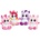 Keel Toys Плюшена играчка Keel Toys Animotsu - Еднорог, 15 cm, асортимент (SF0844)