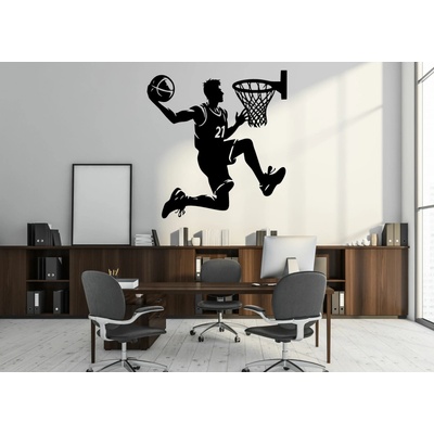Drevený obraz na stenu – Basketbal