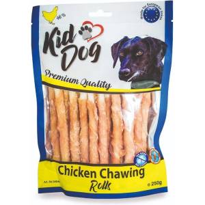 KIDDOG Пилешко месо на бизонова пръчка 250 г