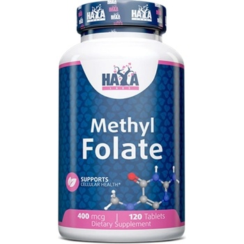 Haya Labs Methyl Folate, 400 mсg, 120 таблетки, Haya Labs