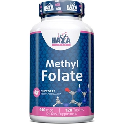 Haya Labs Methyl Folate, 400 mсg, 120 таблетки, Haya Labs