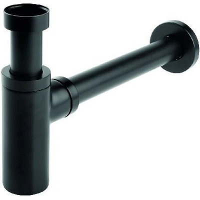 Novaservis Sifóny - Umývadlový sifón 1 1/4, odpad 32 mm, matná čierna S282-BL