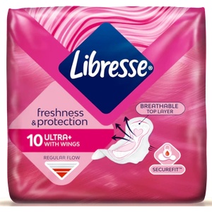 Libresse Превръзки с крилца Libresse - Ultra Normal, 10 броя