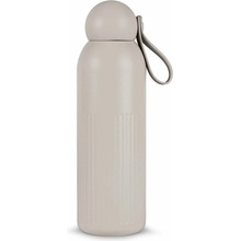 Sagaform termofľaša Tekla so slamkou z nehrdzavejúcej ocele 500 ml béžová
