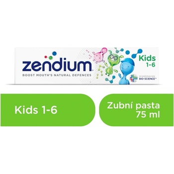 Zendium zubní pasta pro děti ve věku 1-6 let 75 ml
