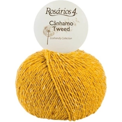 Rosários 4 Cânhamo Tweed 07 Yellow Плетива прежда (7084400701)