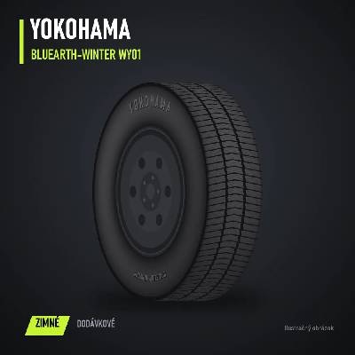 Yokohama BluEarth-Winter WY01 185/80 R14 102Q