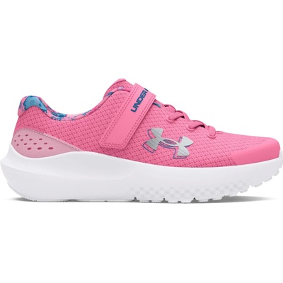 Under Armour UA GGS Surge 4 Print sunset pink/pink/metallic silver – Zboží Dáma