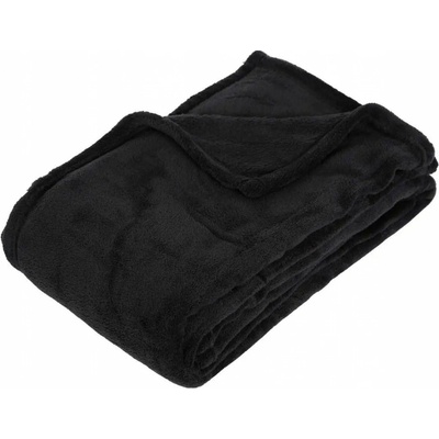 Atmosphera mikrovlákno čierna Deka 125x150