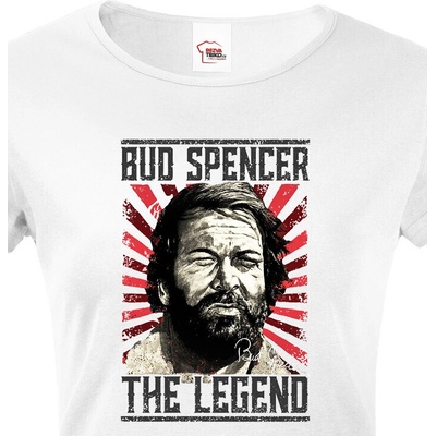 Bezvatriko.cz 2105 Dámské tričko Bud Spencer Bílá – Zboží Dáma