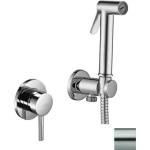 PAFFONI Bidet Kit - Скрита смесителна батерия за биде, с душ и корпус, от неръждаема стомана KITDUP110ST (KITDUP110ST)