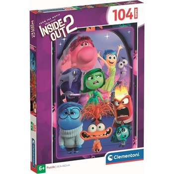 Clementoni Детски пъзел Clementoni от 104 части - Отвътре навън 2, вариант 2 (25067)