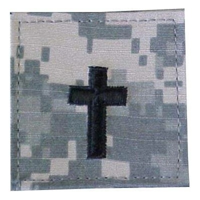 MILITARY Nášivka VOJENSKÝ KNĚZ velcro ACU DIGITAL