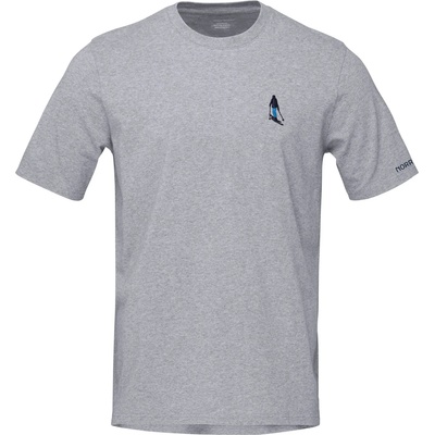 Norrøna Мъжка тениска Norrøna /29 Cotton Activity Embroidery T-shirt - Grey Melange (216-2552-0113)