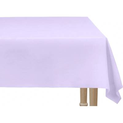 PartyDeco Plastový ubrus fialový světlý 137x183 cm