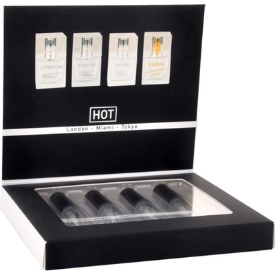 HOT Pheromone Perfume Tester Box LMTD Men 4 x 5 ml