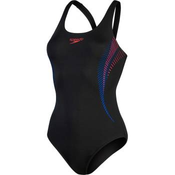 Speedo Бански костюм Speedo Women's One Piece Swimsuit - Black/Red
