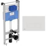 Ideal Standard Комплект тоалетно казанче с рамка Ideal Standard ProSys и бяло клапче Oleas M2 (R020467+R0121AC)